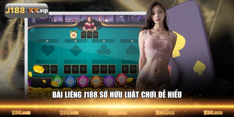 Bài Liêng J188 sở hữu luật chơi dễ hiểu
