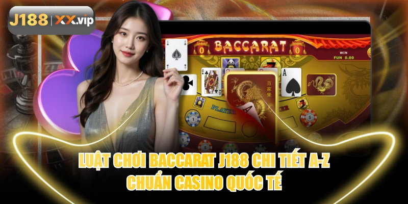 Luật Chơi Baccarat J188 Chi Tiết A-Z, Chuẩn Casino Quốc Tế